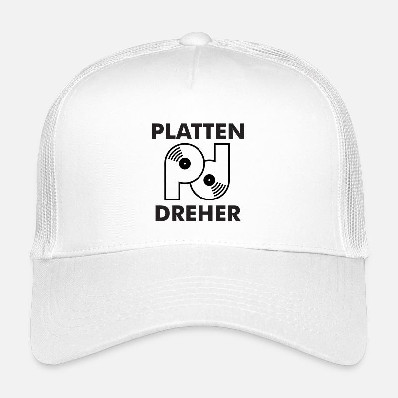 Logo tourneur de plaques avec lettres Casquette trucker enfant
