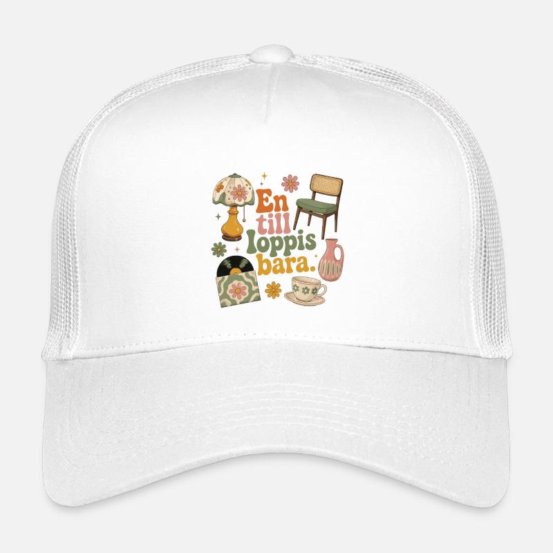 Vintage Brocante Passion Juste une de Plus Casquette trucker enfant