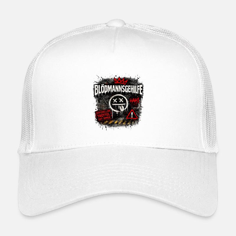 Assistant to the Certified Fool „BLÖDMANNSGEHILFE“ Kids’ Trucker Cap