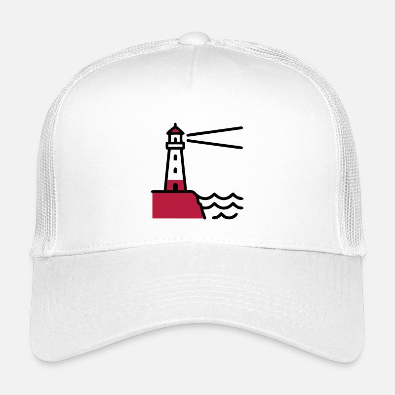 Marine maritime de la Côte du Phare Casquette trucker enfant