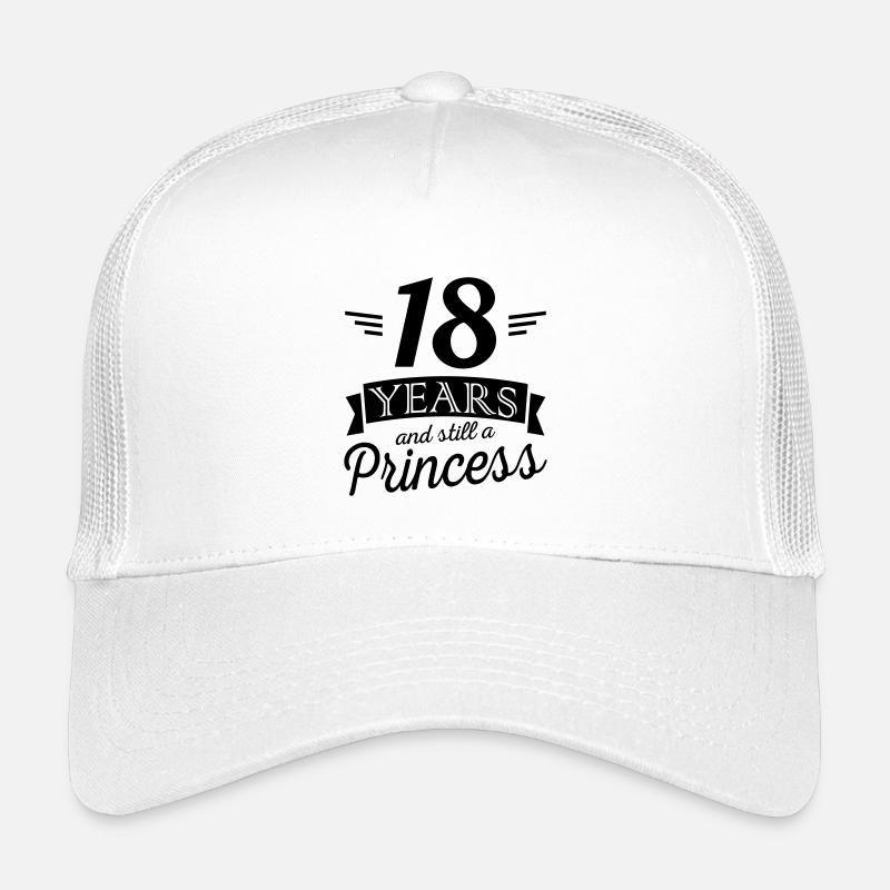 18 years and still a princess Kids’ Trucker Cap