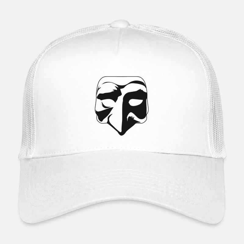 Pulcinella - Masque de carnaval de Naples Casquette trucker enfant