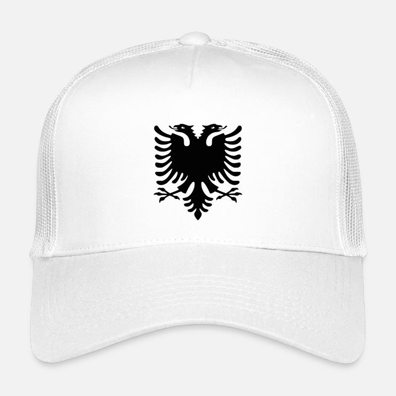 albanie 2013 800.dpi HD - Kinder Trucker-Cap - Weiß