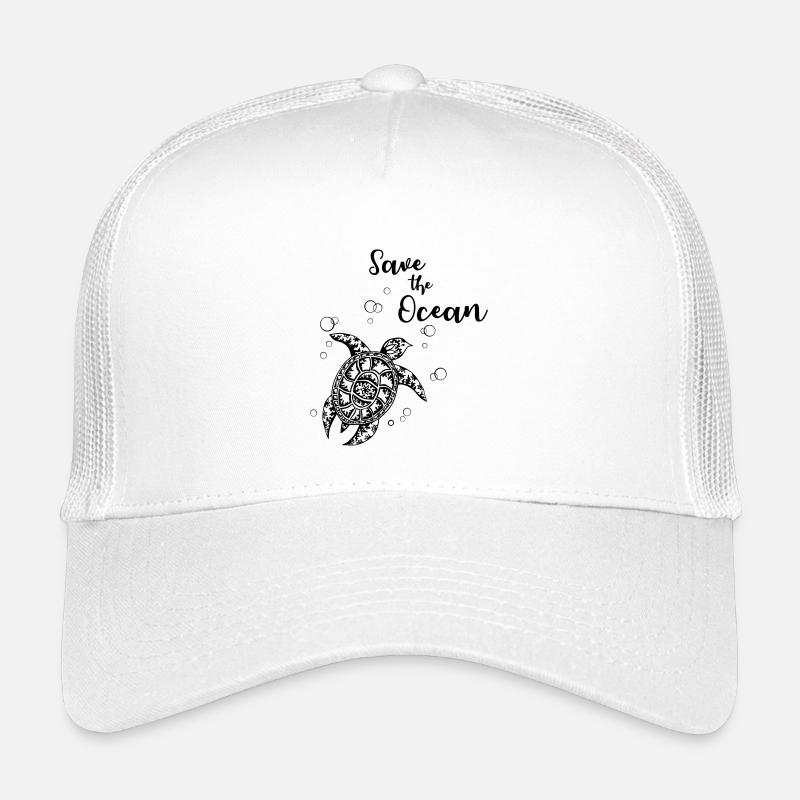 Save the Ocean - tortue Casquette trucker enfant