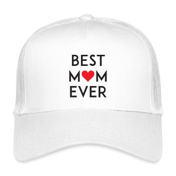 Best Mom Ever - Casquette trucker enfant - blanc - Devant