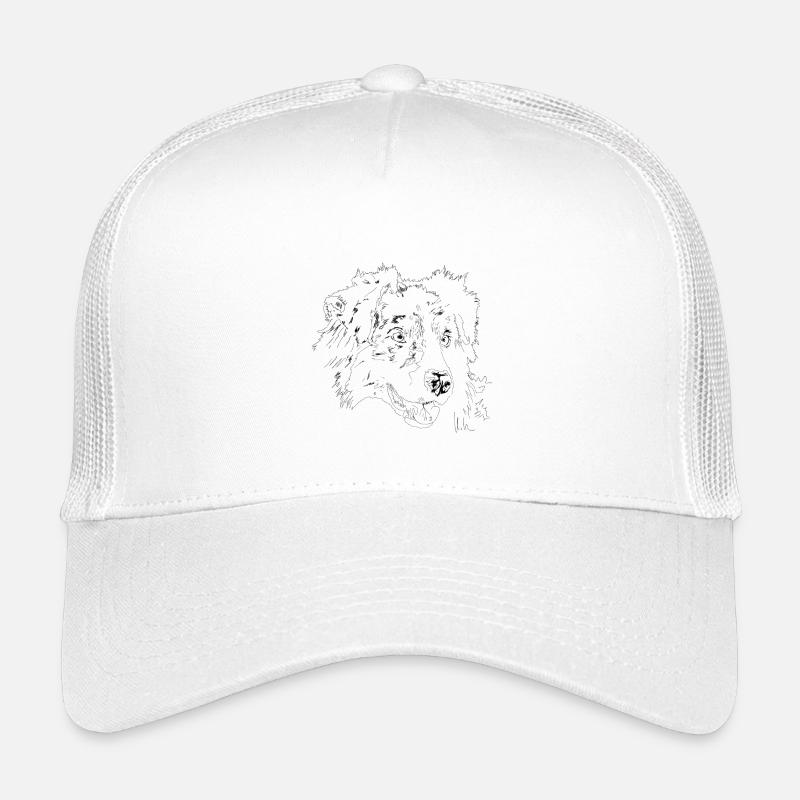 Australian Shepherd - Kids’ Trucker Cap - white