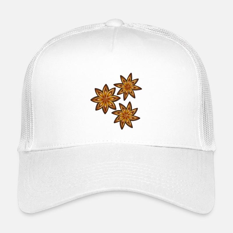 Three shining star anise - spice and medicinal plant Kids’ Trucker Cap