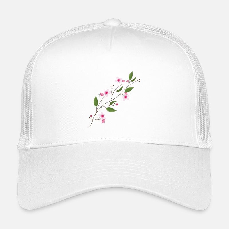 Fleur de cerisier Casquette trucker enfant