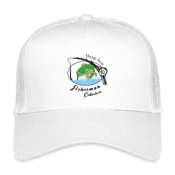 Fischer Collection - Kids’ Trucker Cap - white - Front