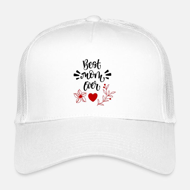 Best Mom Ever Kinder Trucker-Cap
