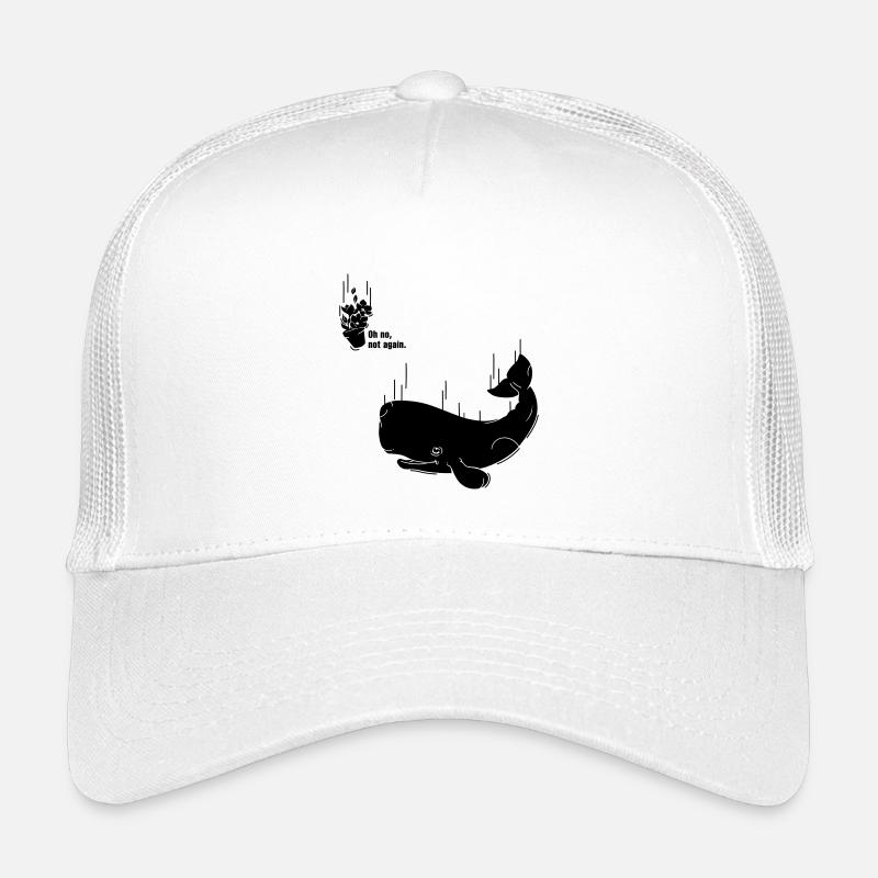 Petunia & Whale - Kinder Trucker-Cap - Weiß