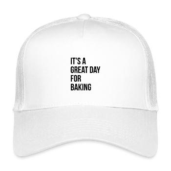 Bäcker - Kinder Trucker-Cap - Weiß - Vorne