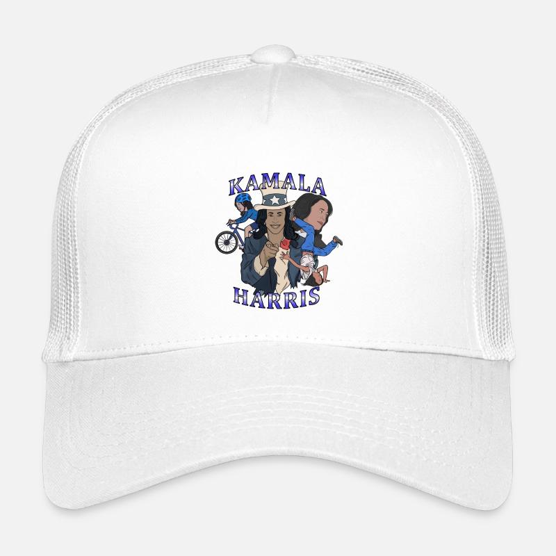 Kamala Harris Élection du style rap bootleg Casquette trucker enfant