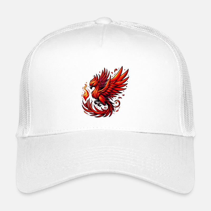 Phénix rouge Casquette trucker enfant