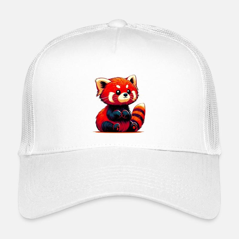 Red panda Kids’ Trucker Cap
