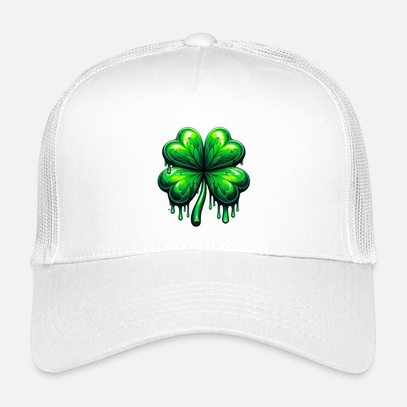 Vierblättriges Kleeblatt Kinder Trucker-Cap