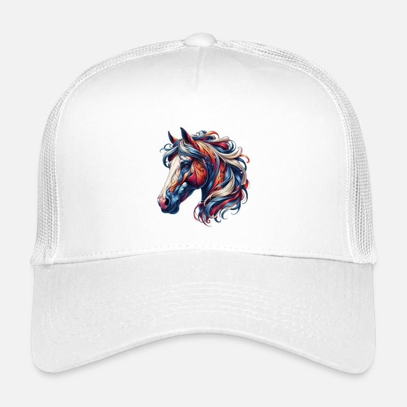 Pferd Kinder Trucker-Cap