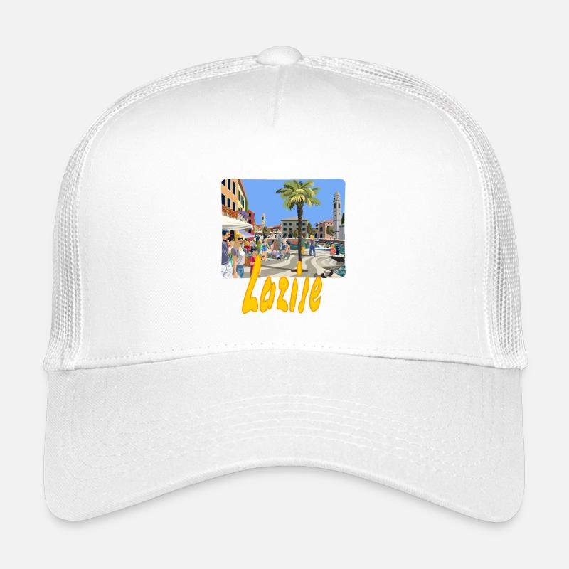 Lazise - Kinder Trucker-Cap - Weiß