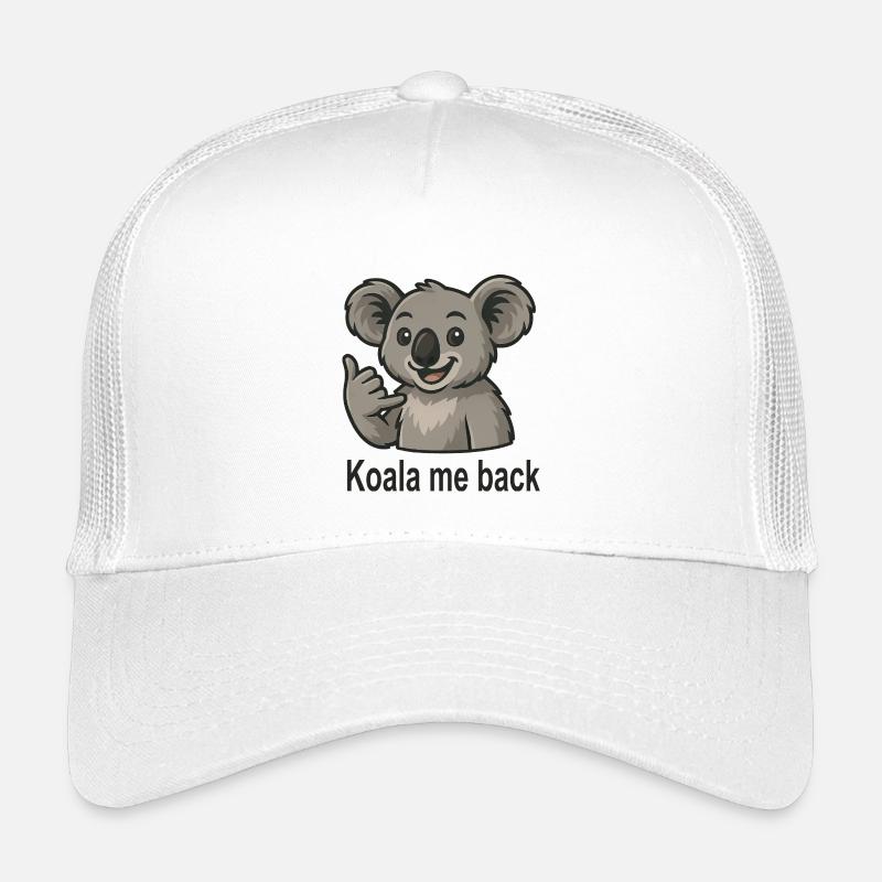 Süßer Koala telefoniere anrufen Koala Spruch Kinder Trucker-Cap