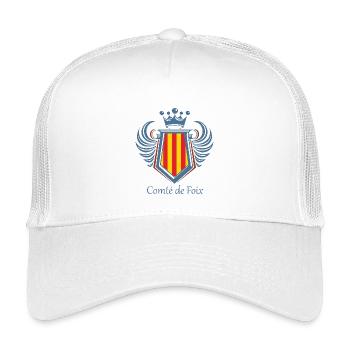 County of Foix - Kids’ Trucker Cap - white - Front