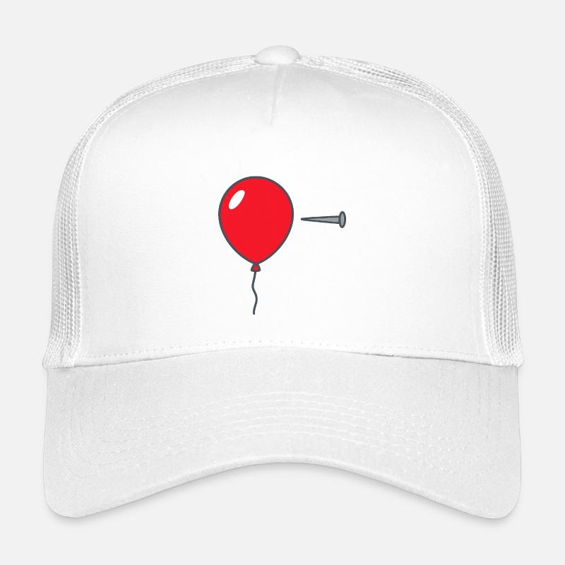 •	„Pop the Balloon – Bold Graphic Design Kinder Trucker-Cap