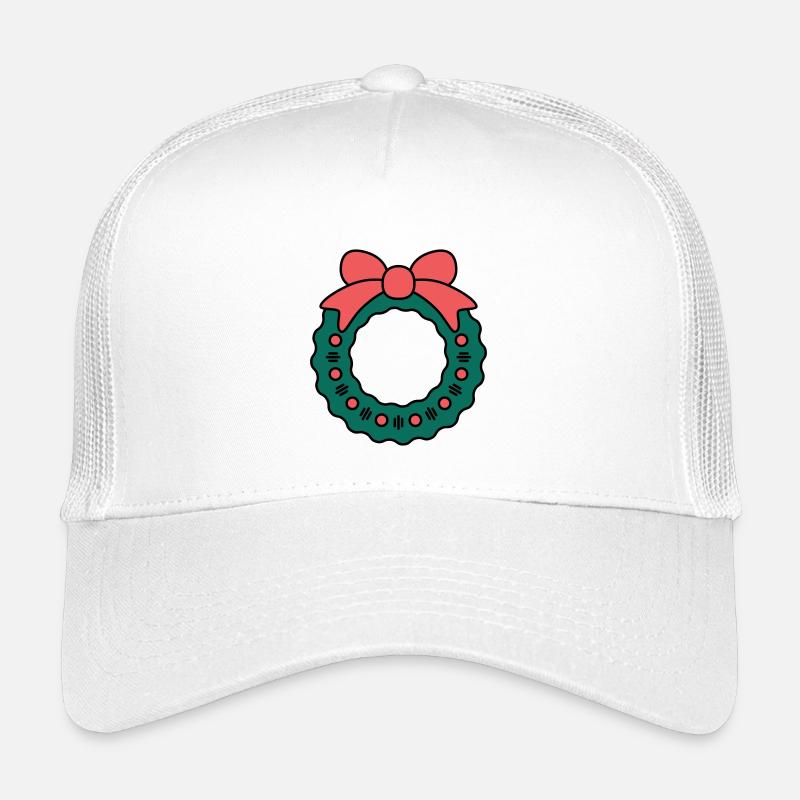Kranz zu Weihnachten Kinder Trucker-Cap