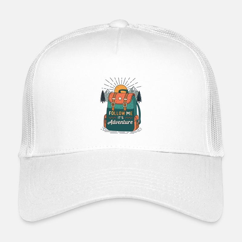 Follow Me Backpacking Adventure Kids’ Trucker Cap