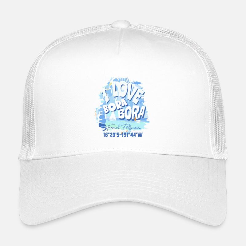 Nautical Design Bora Bora Blue Kids’ Trucker Cap