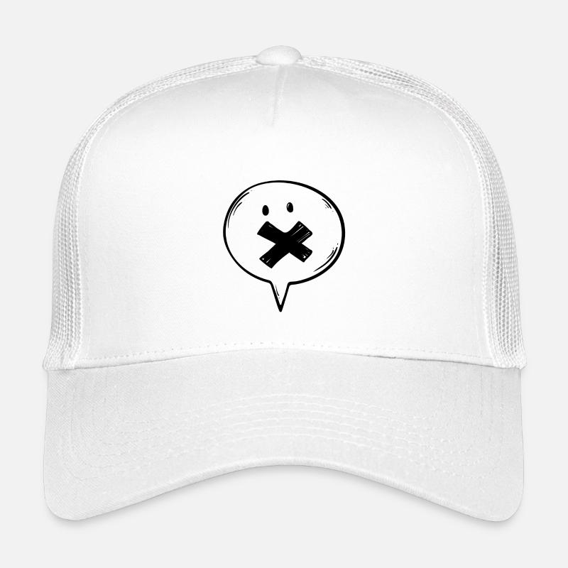 Speech Bubble Mute Kids’ Trucker Cap