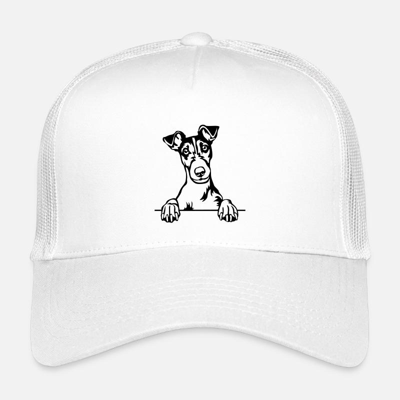 Foxterrier Kopf Kinder Trucker-Cap