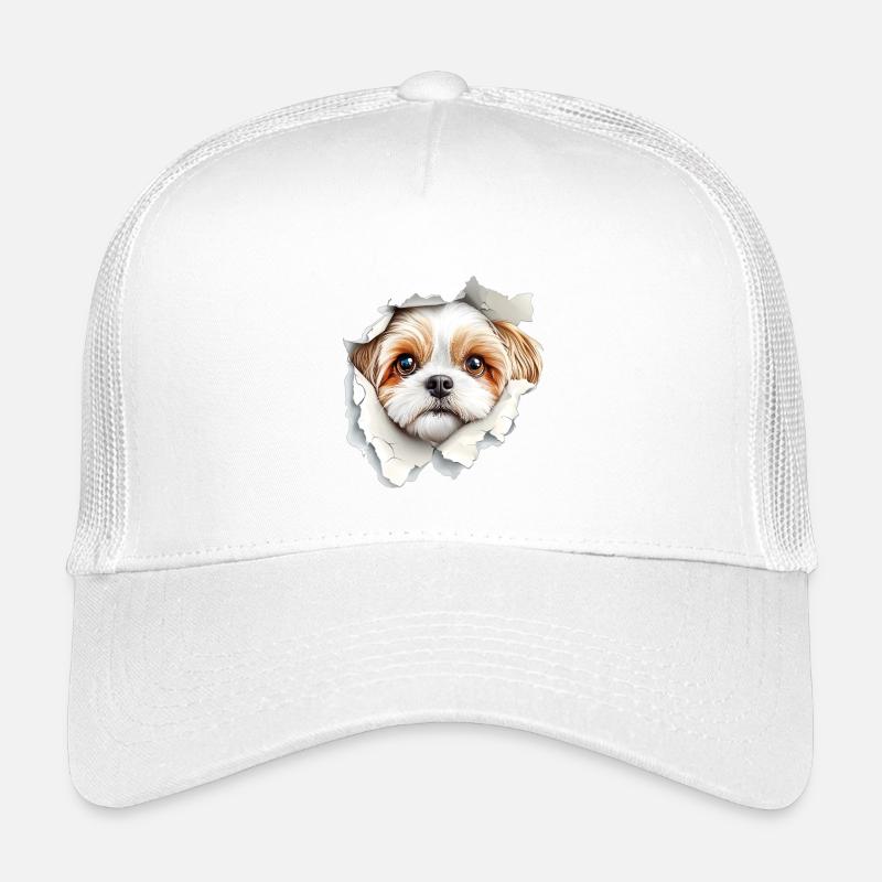 shih tzu Kids’ Trucker Cap