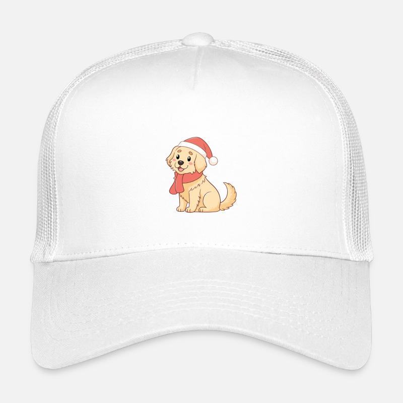 Dog Christmas Warm Drawing Kids’ Trucker Cap