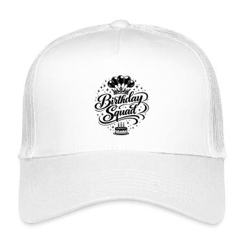 Birthday Squad - Kids’ Trucker Cap - white - Front