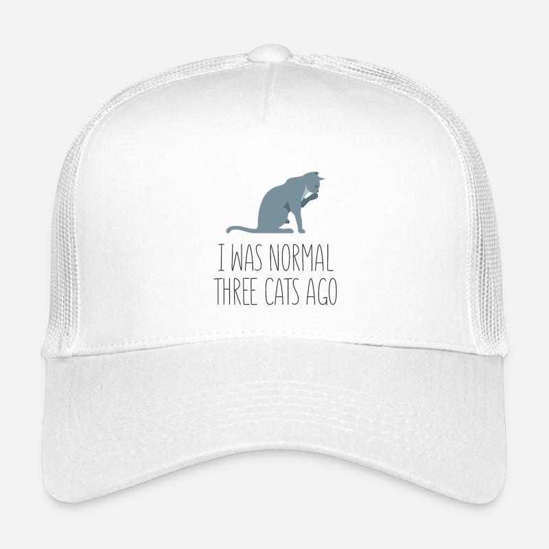 J’étais normal il y a trois chats Casquette trucker enfant