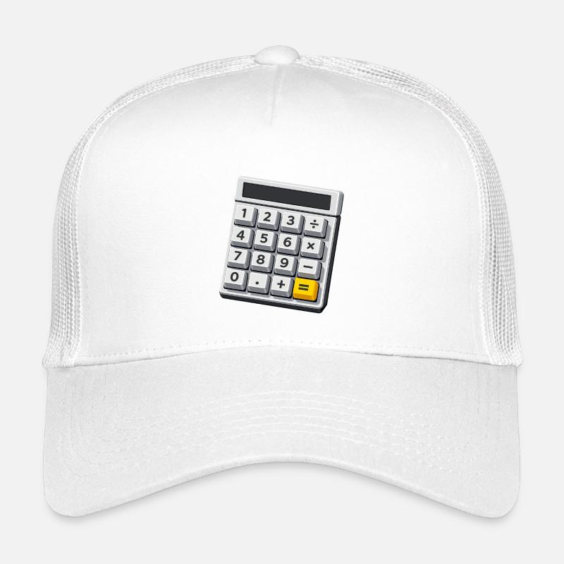 Karneval Kostüm Taschenrechner Mathe Lehrer  Kinder Trucker-Cap