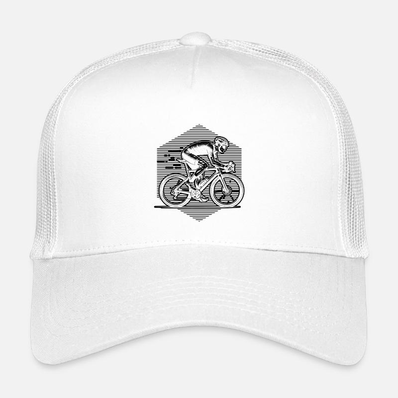 Thème puriste du vélo de route Casquette trucker enfant