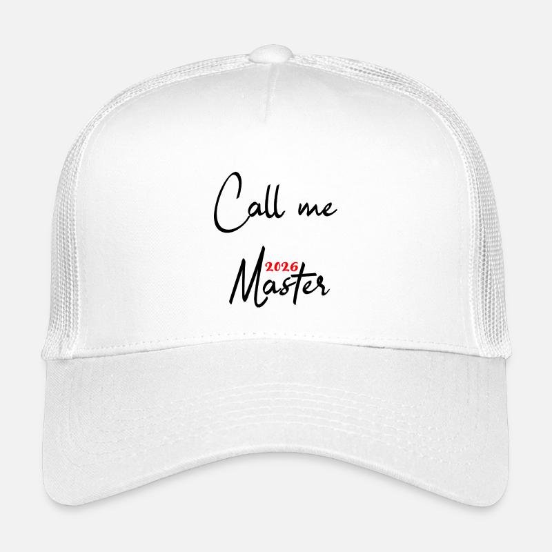 Master 2026 Diplôme Casquette trucker enfant