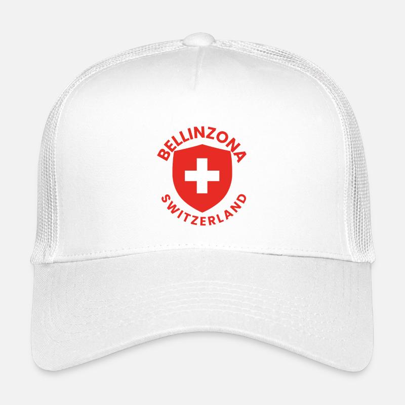Bouclier de Bellinzone Drapeau suisse Casquette trucker enfant