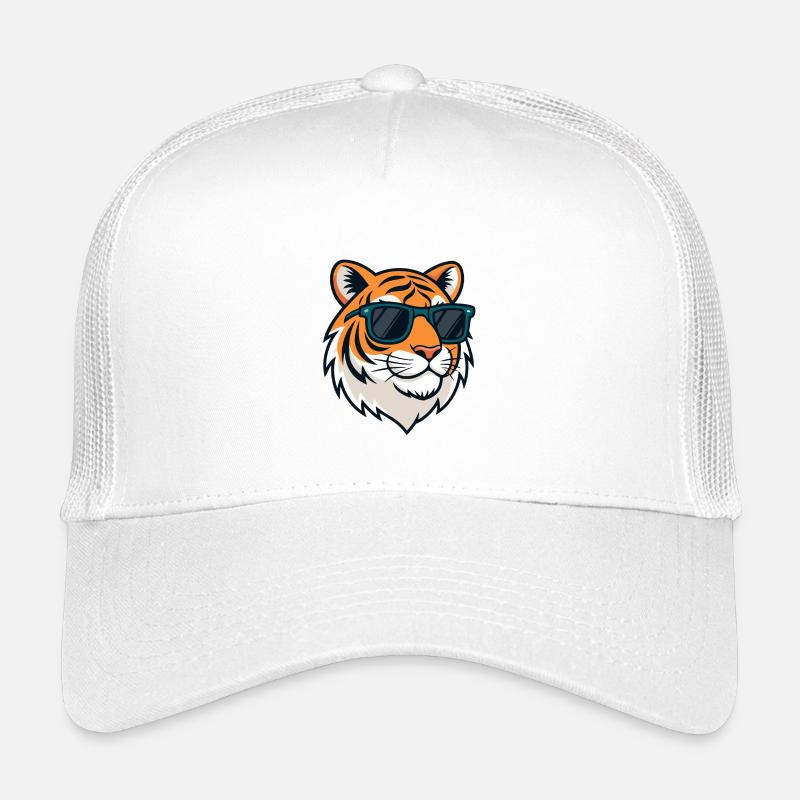 Tiger-Chic-Sonnenbrille Kinder Trucker-Cap