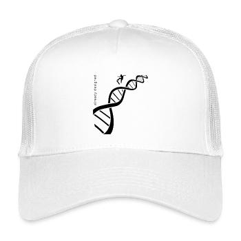 Skaters Passion auf DNA - Kinder Trucker-Cap - Weiß - Vorne
