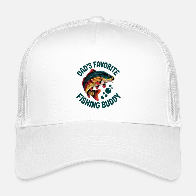 Angeln mit Papa Kinder Trucker-Cap