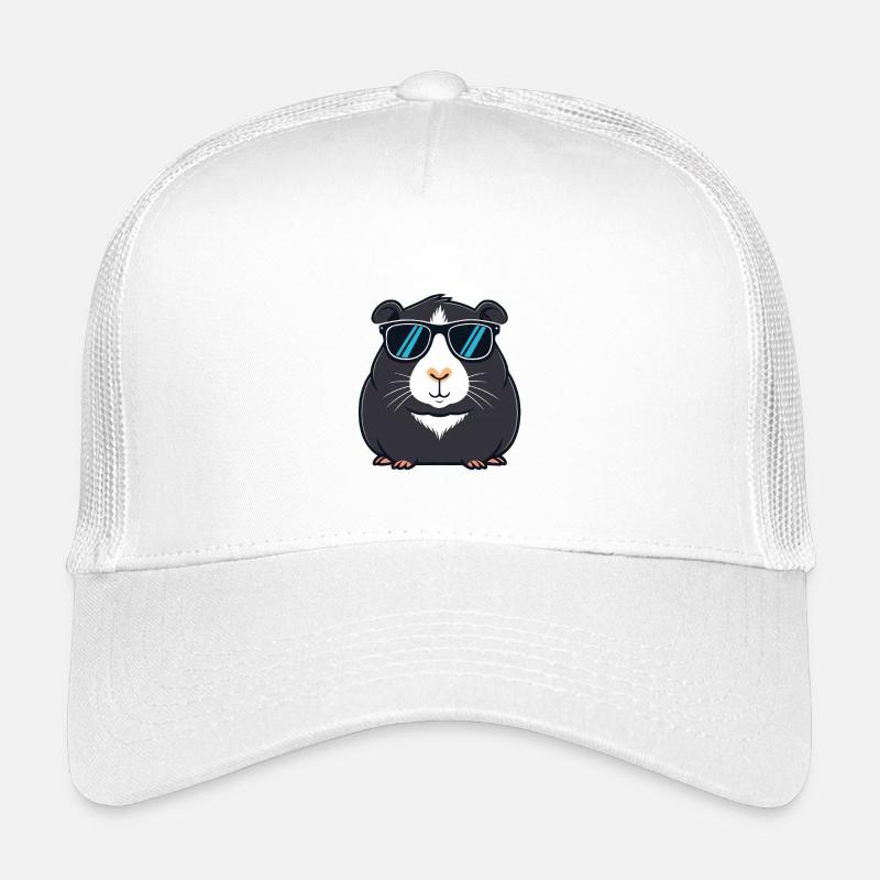 Capybara noir Cool Sunglasses Casquette trucker enfant