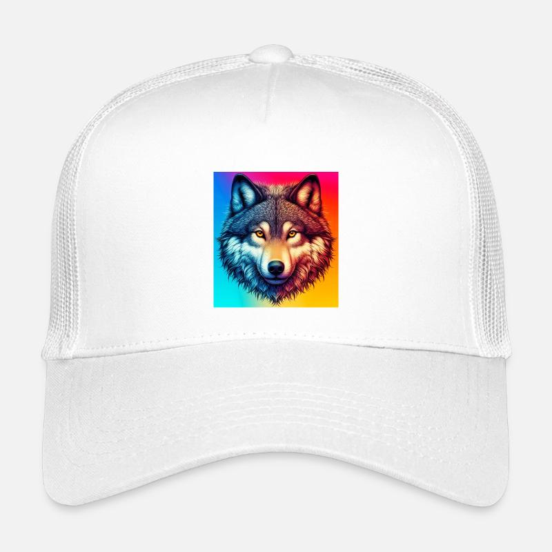 Loup - Casquette trucker enfant - blanc