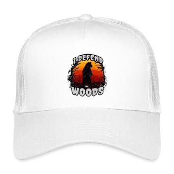 Forest Protection Bear - Kids’ Trucker Cap - white - Front