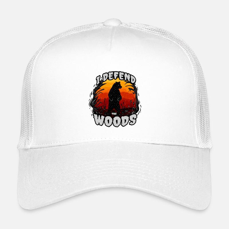 Ours de protection forestière Casquette trucker enfant