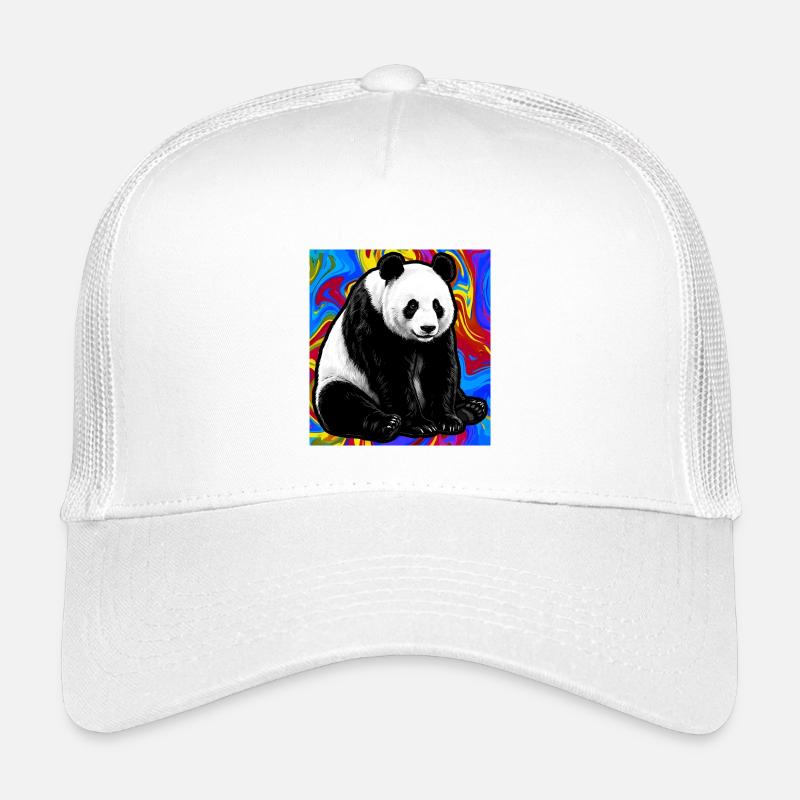 Panda Kinder Trucker-Cap