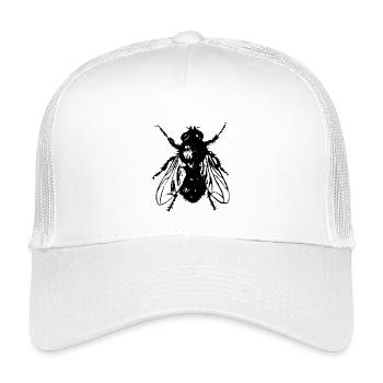 Fliege - Kinder Trucker-Cap - Weiß - Vorne