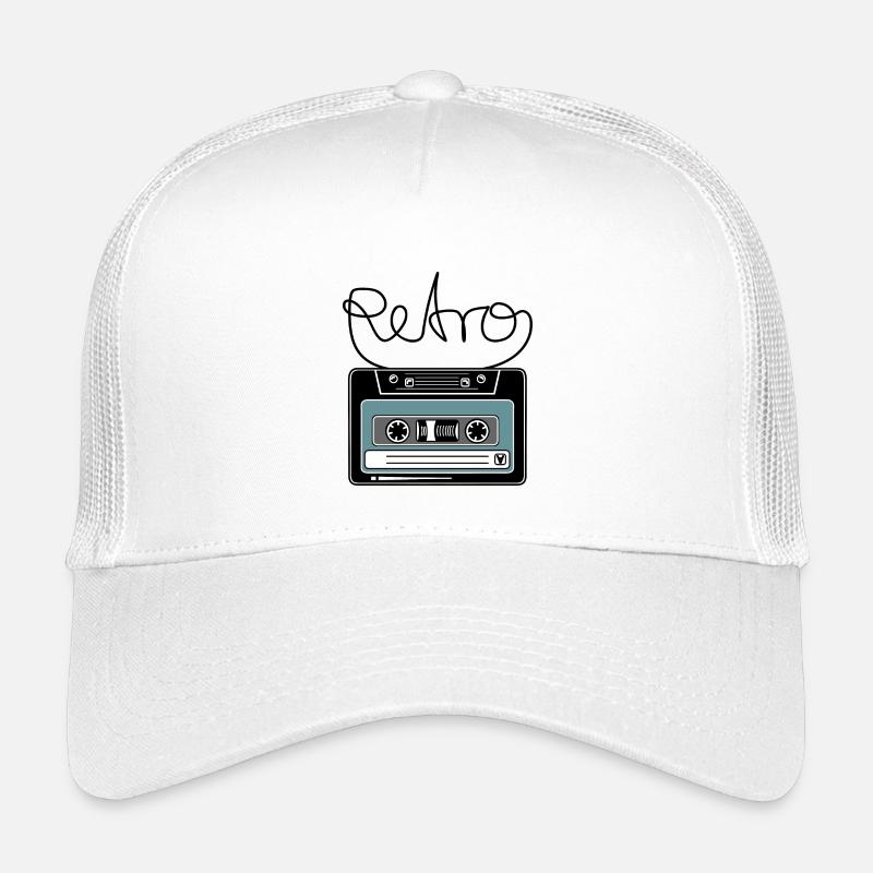 Kassette Retro Mixtape Bandsalat Kinder Trucker-Cap