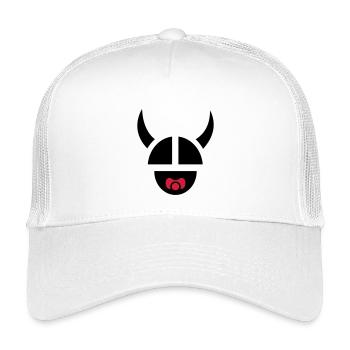 Wikingerkind - Kinder Trucker-Cap - Weiß - Vorne