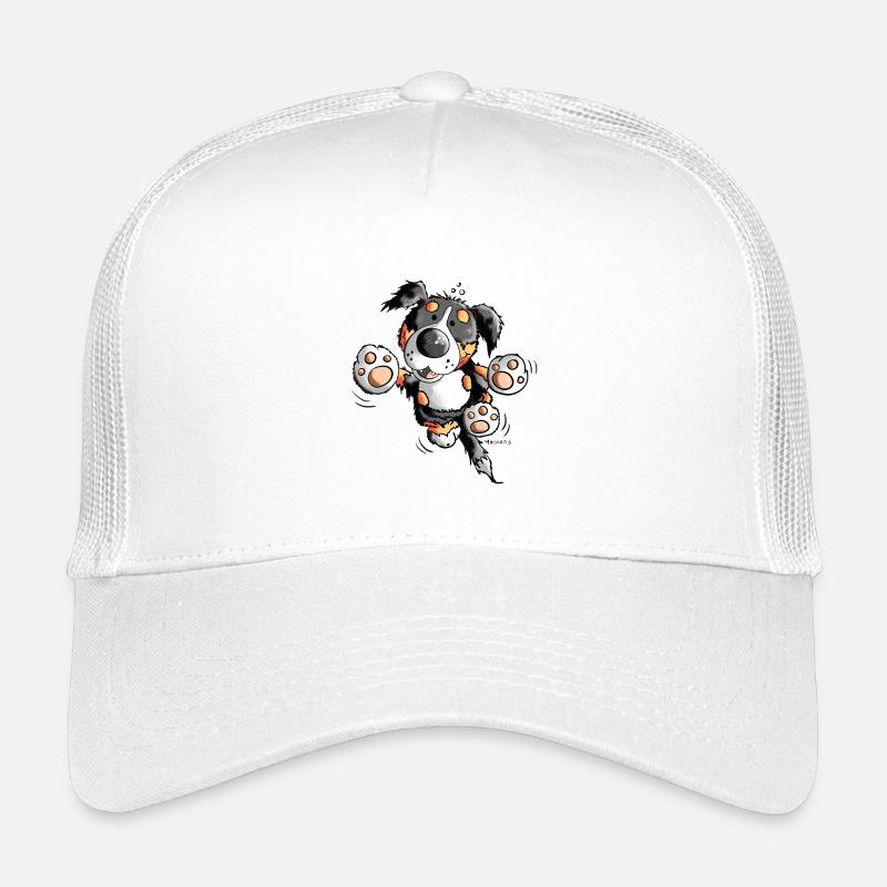 Drôle Bouvier Bernois - Casquette trucker enfant - blanc